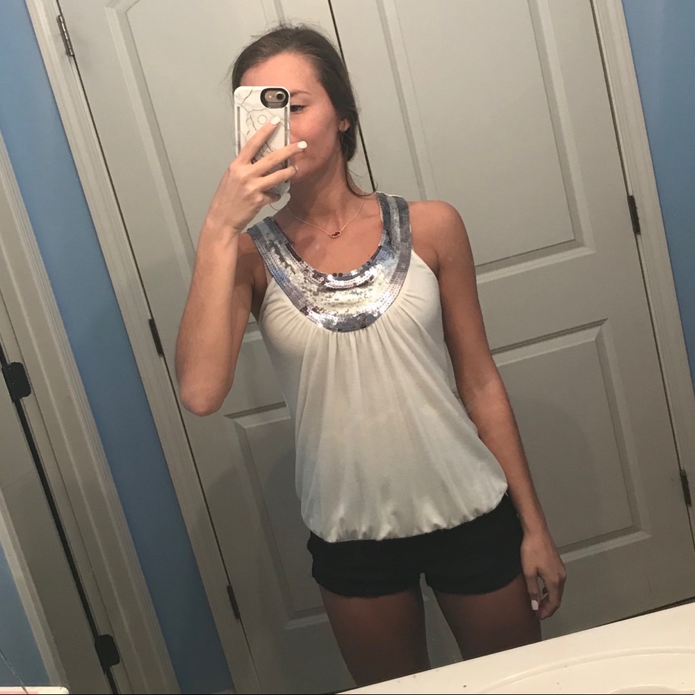 Sparkly tank